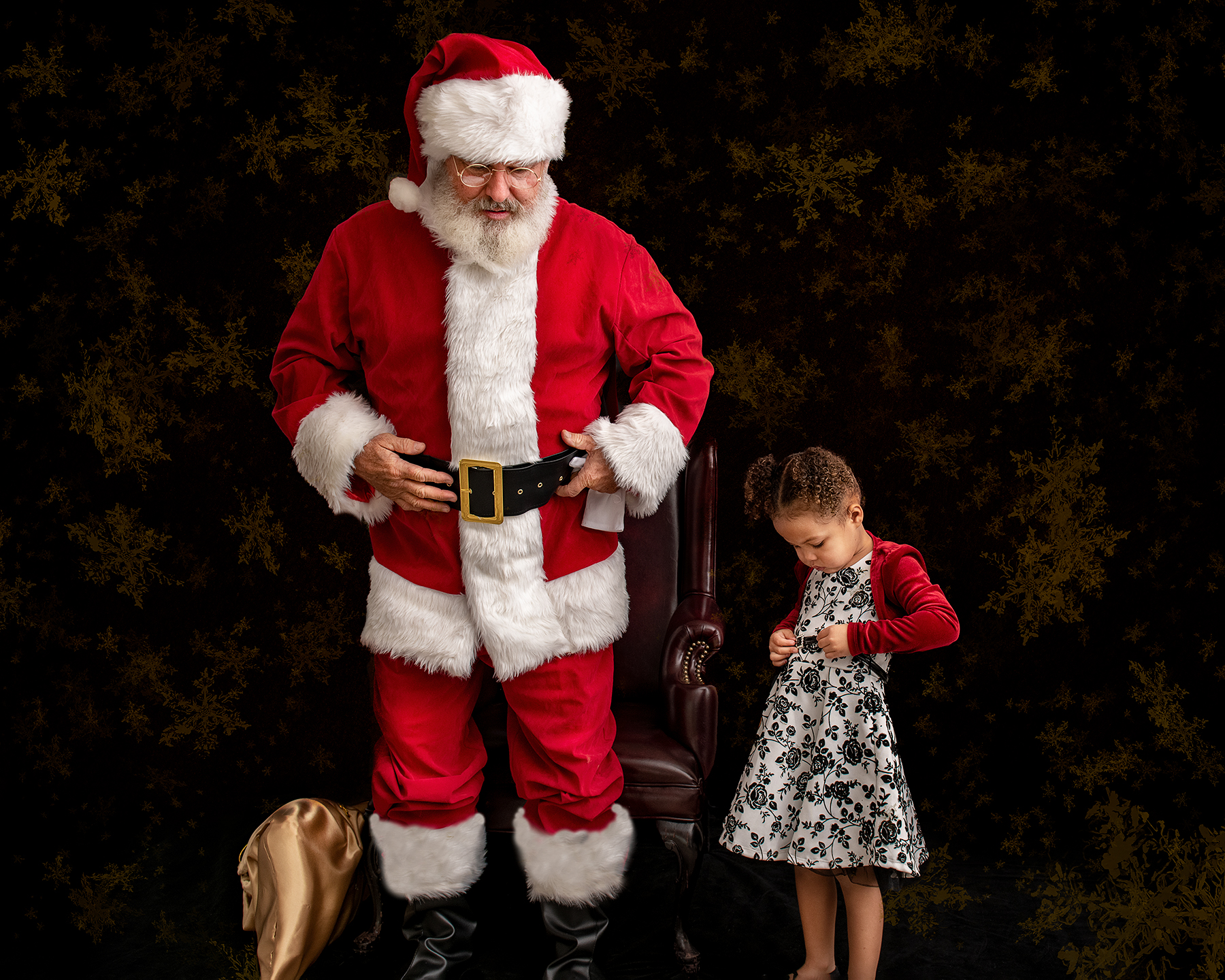 Santa Clause, a picture with santa